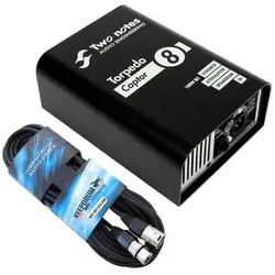 Two Notes Torpedo Captor 8 Loadbox mit XLR-Kabel (DI Box, Endstufe), Effektgerät, Schwarz