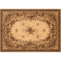 TEPGO Wollteppich Versailles sandbeige 120x170 cm