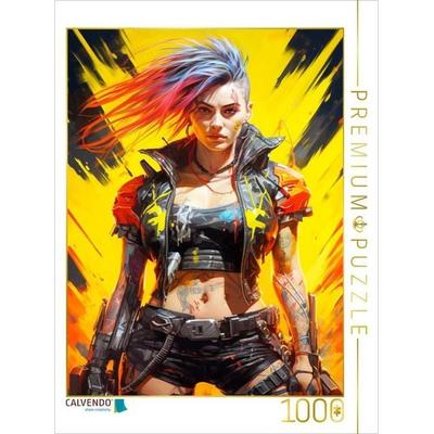 CALVENDO Puzzle Futuristische Heldin | 1000 Teile Lege-Größe 64x48cm Foto-Puzzle für glückliche Stunden, Sonstige von , Calvendo Puzzle