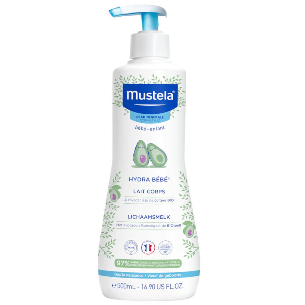 Mustela Hydra Baby Lichaamsmelk Normale Huid nm 500 ml Milch