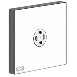Gessi Rettangolo Wand-Sprühnebeldüse QUADRO, 32979735, Farbe: Warm Bronze PVD