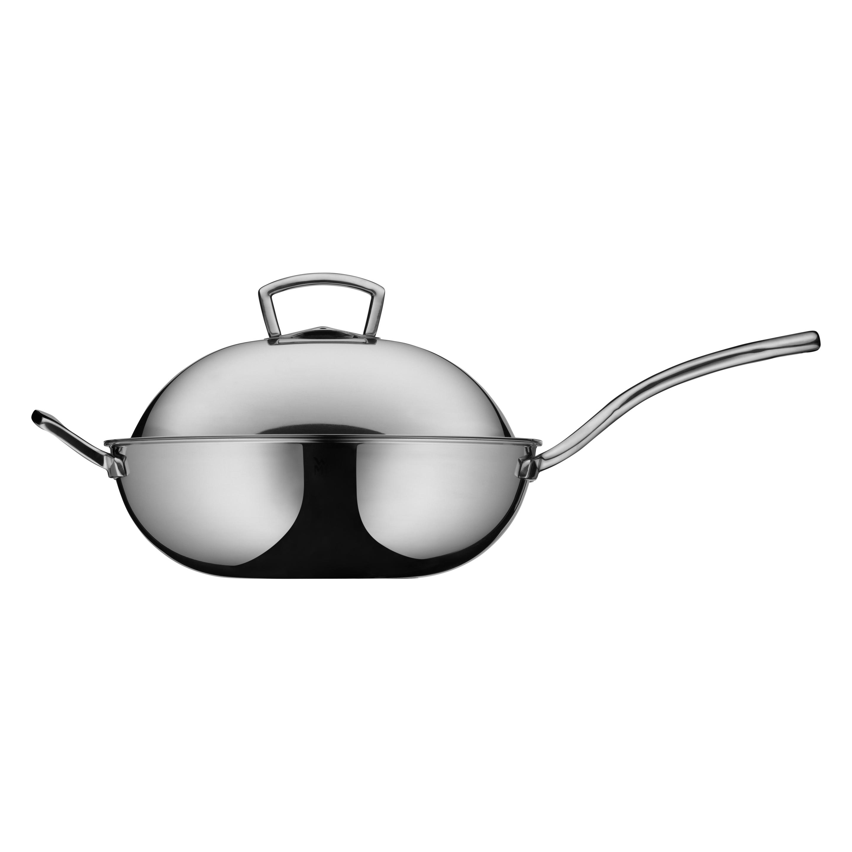 WMF Wok (Wok Pfanne, Edelstahl, 32 x 21 cm) (07.5351.6040)