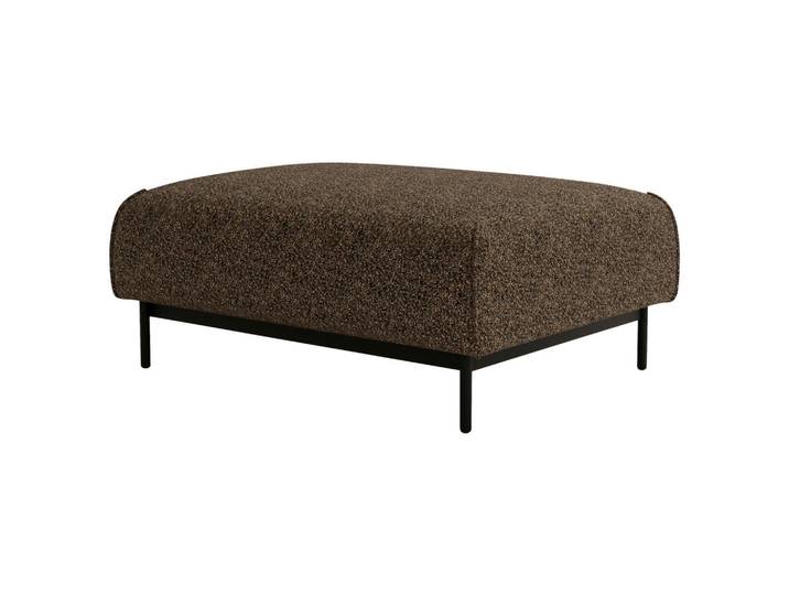 Livetastic Hocker, Braun, Metall, rechteckig, 100x42x97 cm, Made in EU, Wohnzimmer, Hocker, Sitzhocker