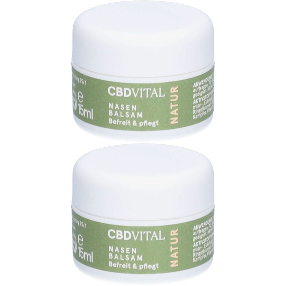 CBD Vital Nasenbalsam x2 2x15 ml Balsam