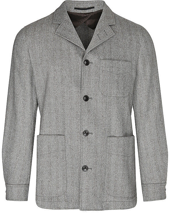 TIGER OF SWEDEN Overshirt HARRISON grau   48 48