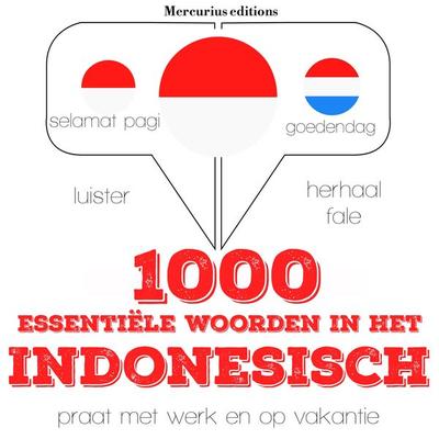 1000 essentiële woorden in het Indonesisch - JM Gardner, Audio, 9782821123687