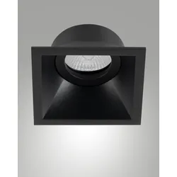 Fabas Luce Toodle GU10 quadratisch Einbauleuchte 6579-00-060 Schwarz IP20