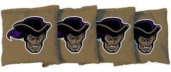 Skip's Garage Whittier College Poets Gold Cornhole Bags