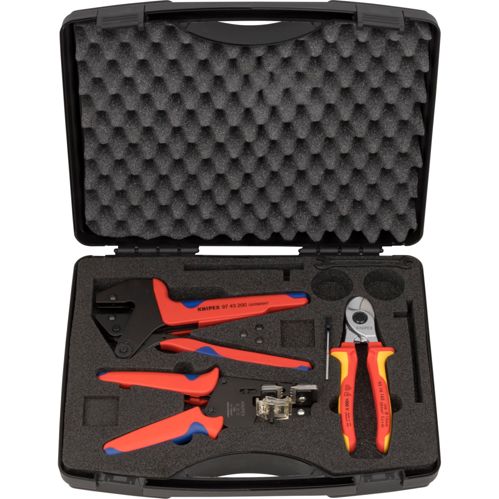 KNIPEX Werkzeugkoffer für Photovoltaik