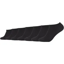 CAMANO Herren Socken Online ca-soft Sneaker 7p, Größe 43-46 in Schwarz 0005