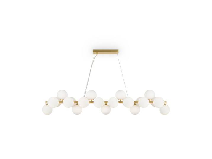 Pendelleuchte Dallas Messingfarben max. 28 Watt