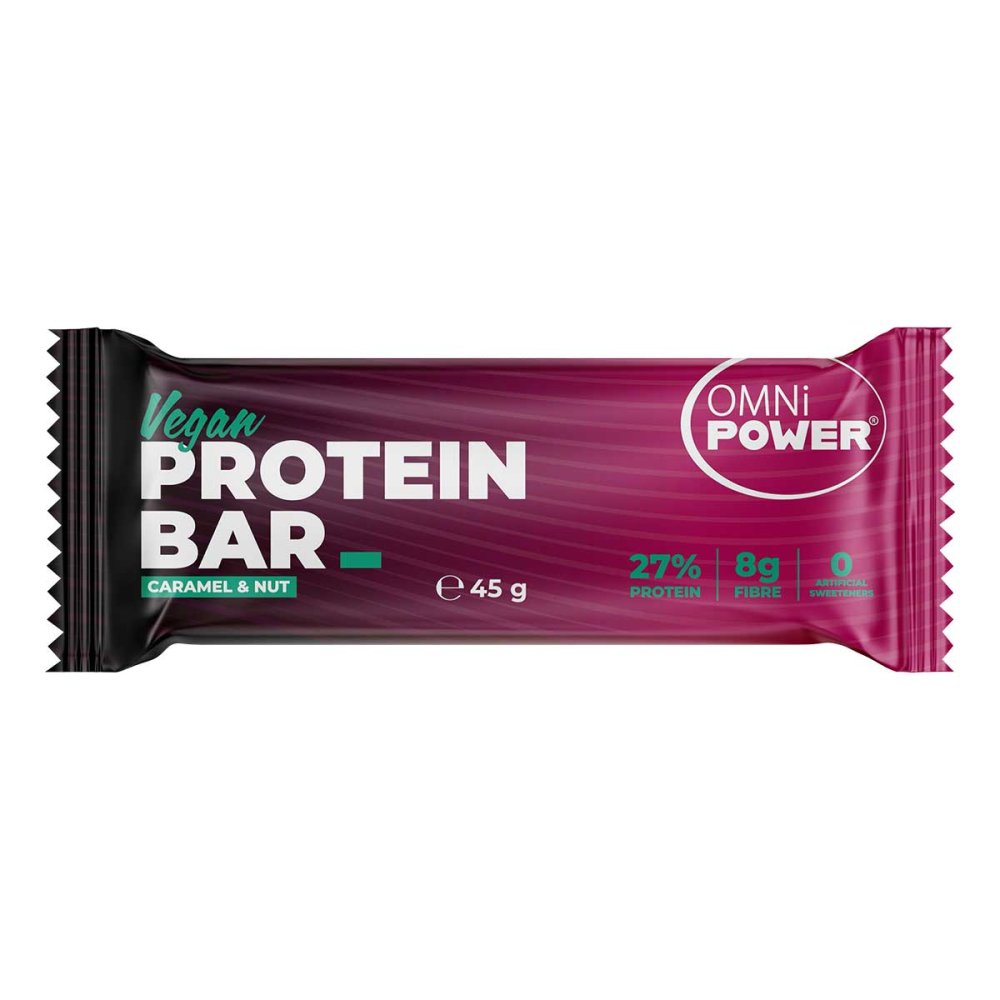 INSTITUT ALLERGOSAN Deutschland (privat) GmbH Omni Power Protein Bar Caramel & Nut 19805002