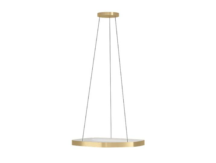 Hängelampe VALLEROSA LED variable Intensität 58x110cm 25.2W goldfarben