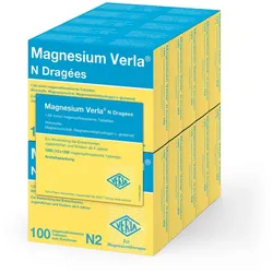 Magnesium Verla N Dragees 10X100 St