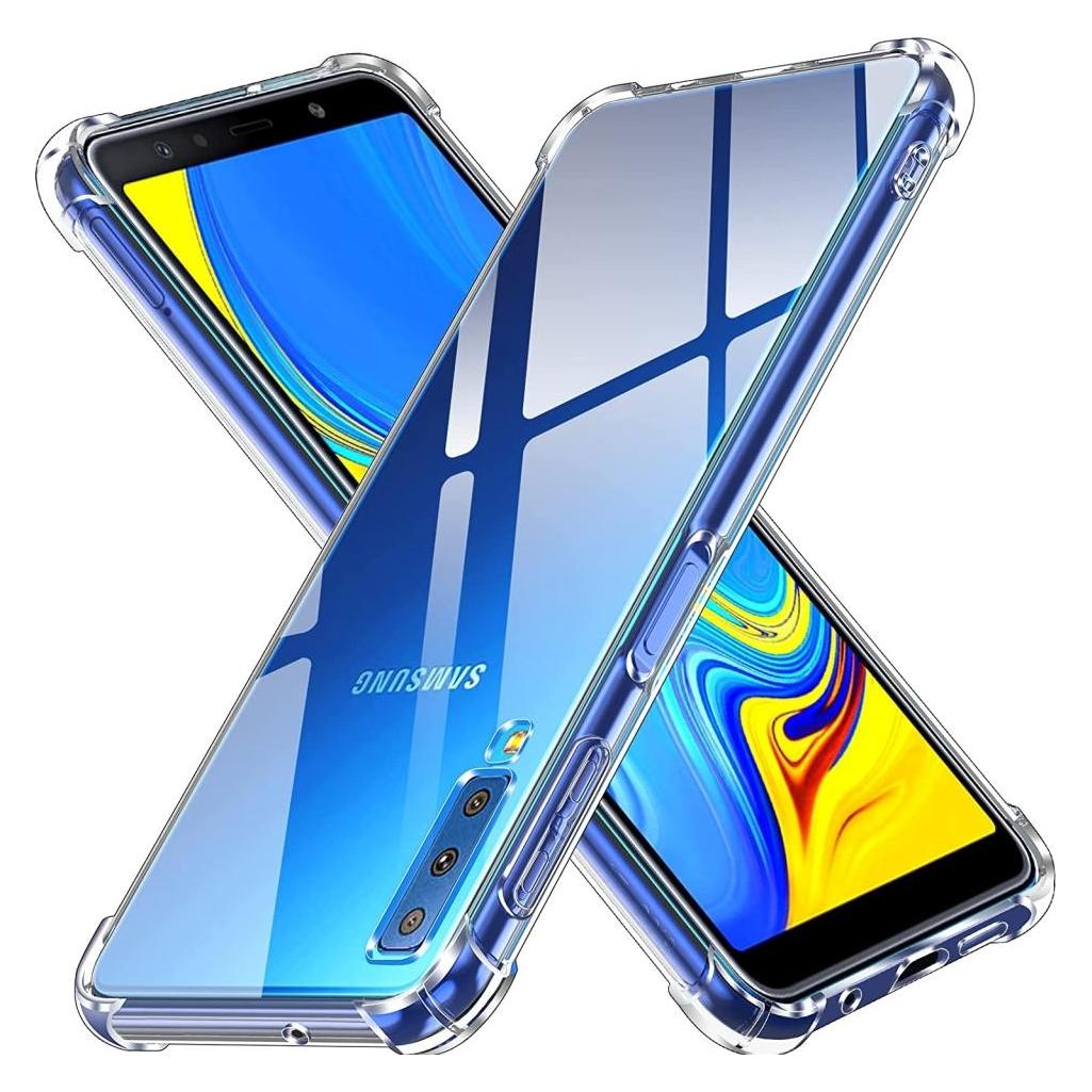 Screenguard Samsung Galaxy A7 2018 Hülle Crystal Soft Airbag Bumper (Samsung Galaxy A7 (2018)) (00031257)