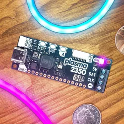 Pimoroni Plasma 2350 Board für adressierbare LEDs, RP2350A, 150MHz, 4MB QSPI Flash, USB-C, 3A