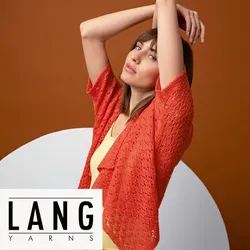 Strickanleitung – Kurze Jacke "Donique" aus Lang Yarns Noëlle