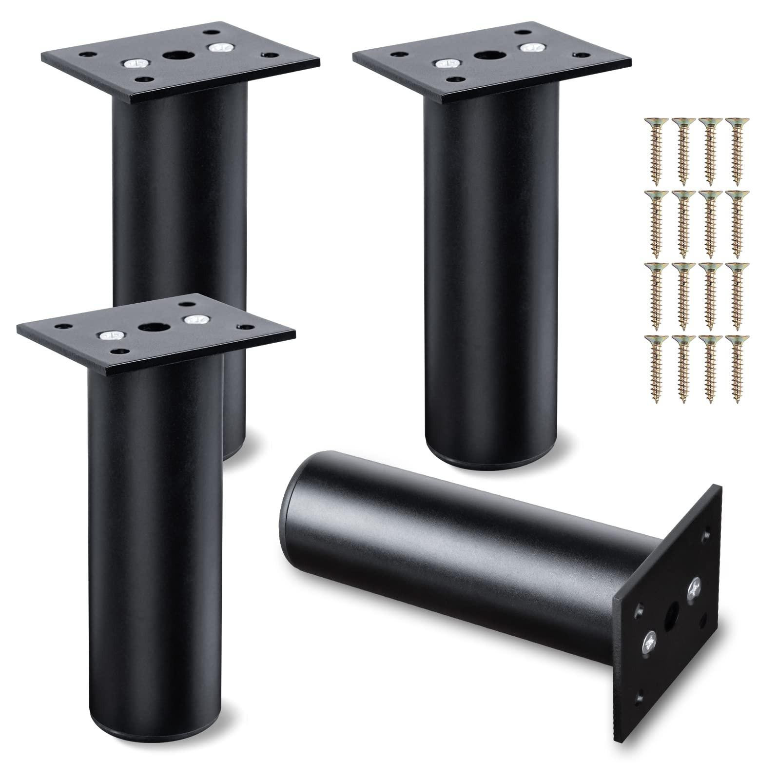 Set van 4 verstelbare aluminium meubelpoten