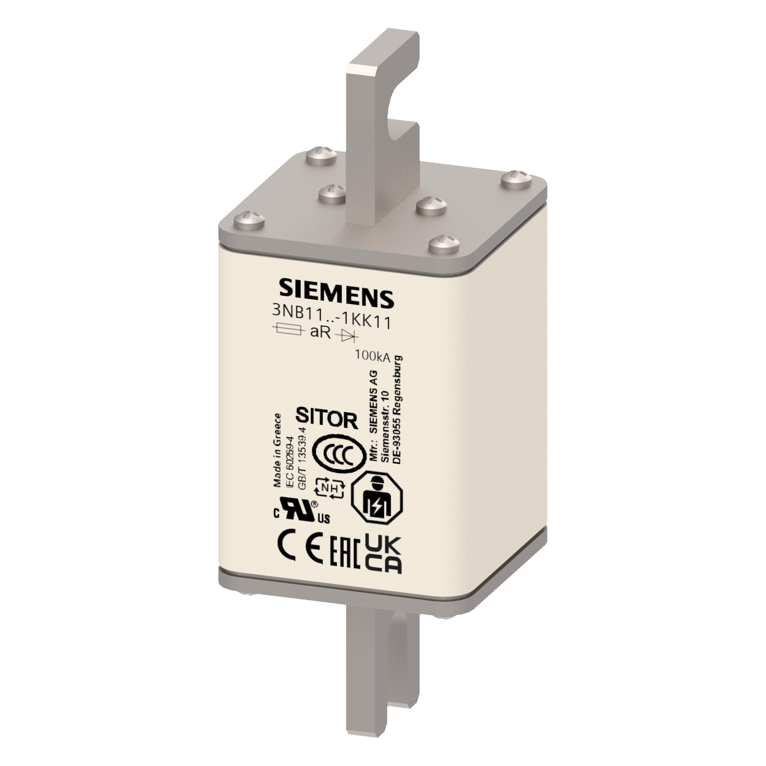 Siemens SITOR-Sicherungseinsatz (550 A) (3NB11381KK11) Mindestbestellmenge: 3 Stück