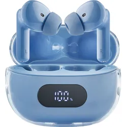 INTENSO 3720315 - Kopfhörer, Buds Plus, TWS True Wireless, blau
