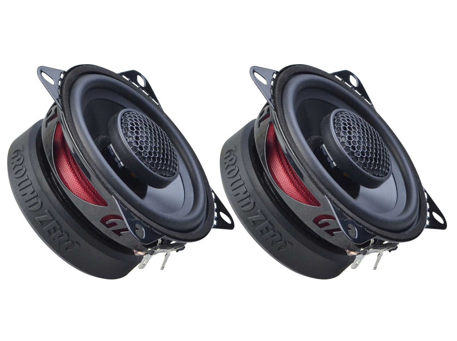 Ground Zero GZRF 4.0SQX Autospeakers - 10 cm - 2-weg coaxiaal systeem - 110 Watt