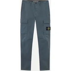 Tapered-Fit Cargohose Blau 36