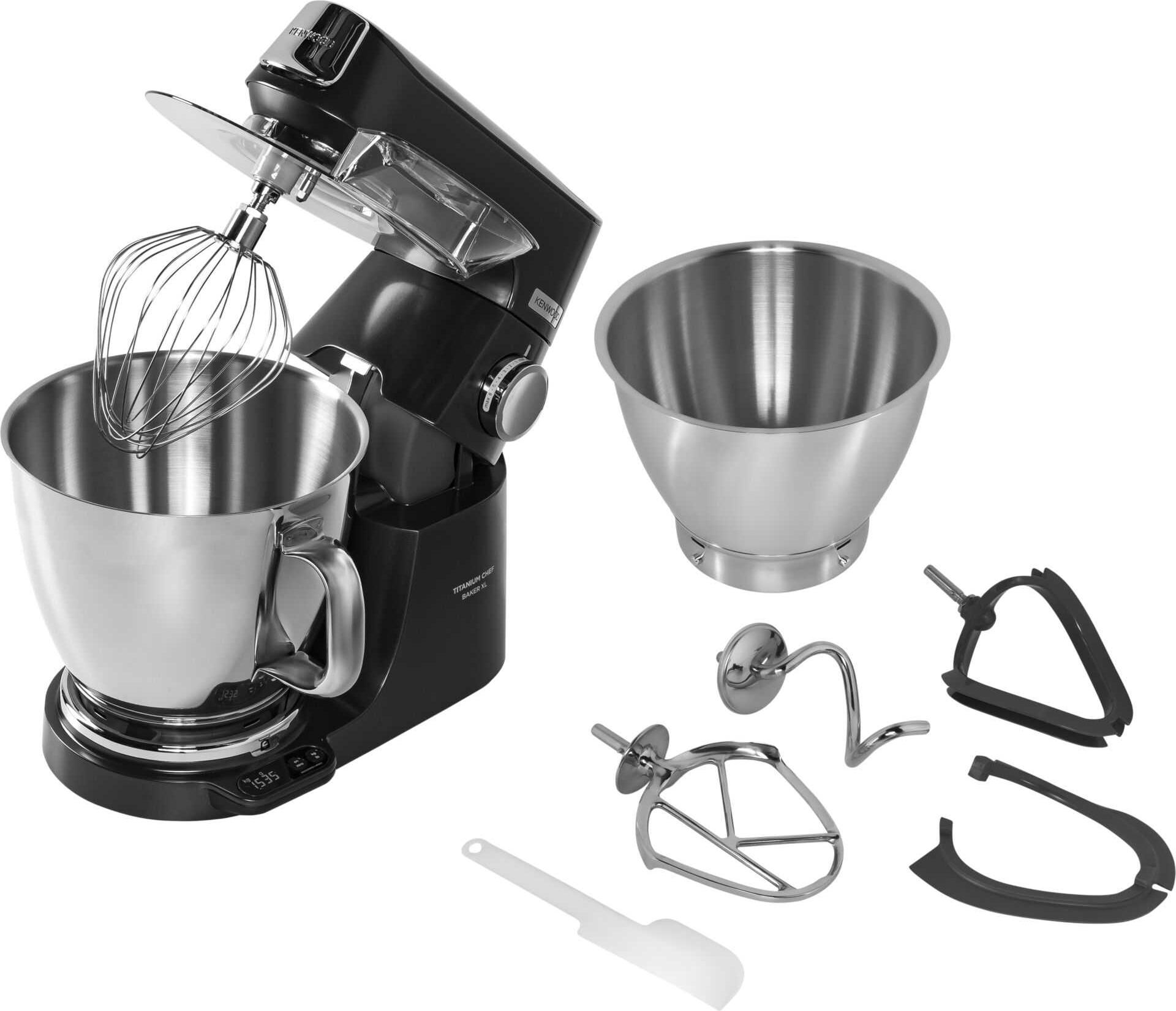 Kenwood KVL85.004.BK Titanium Chef Baker XL Küchenmaschine