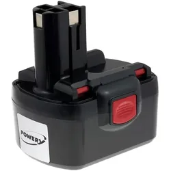 AccuCell, Werkzeugakku + Ladegerät, Akku für Werkzeug Bosch 14,4V 2500mAh NiMH O-Pack (14.40 V)
