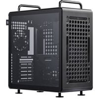 QUBE 540 Stardust Iron, Tower-Gehäuse schwarz, Tempered Glass