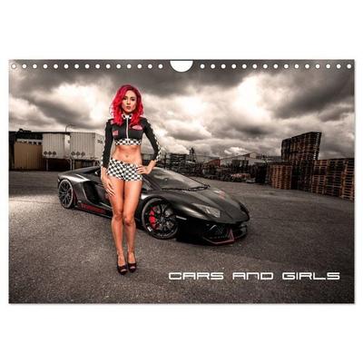 Cars and Girls (Wandkalender 2026 DIN A4 quer), CALVENDO Monatskalender