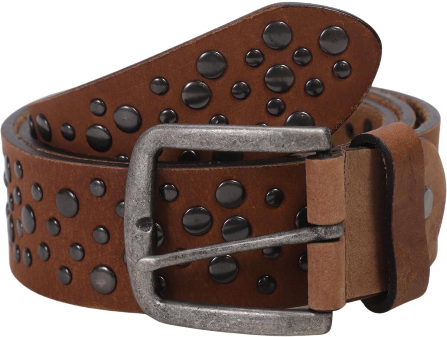 hüftgold berlin Damen Gürtel, Braun, Gr. 90, Leder - Second Hand