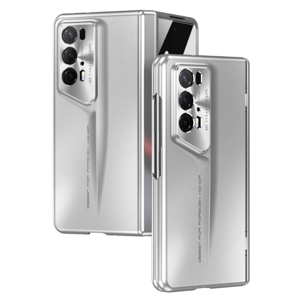 Cover-Discount Honor Magic V2 RSR - Hybrid Case Hülle mit Panzerglas silber (Honor Magic V2) (660183481C)