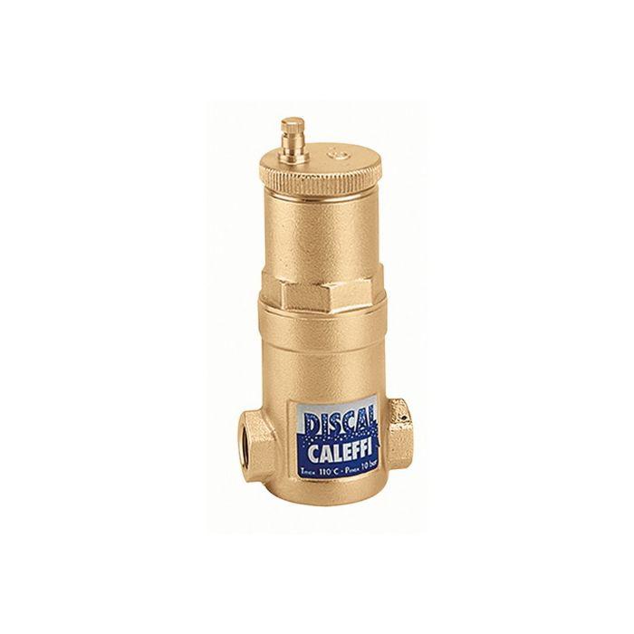 Caleffi Discal Mikroblasenabscheider 551003 3/4" IG, Messing-Gehäuse