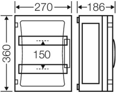 HENSEL Boîtier automatique FP 1249 24 unités de division (68000181)