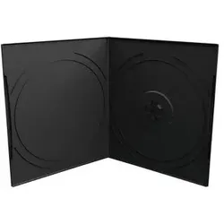 MediaRange BOX10 CD-Hülle DVD-Hülle 1 Disks Schwarz