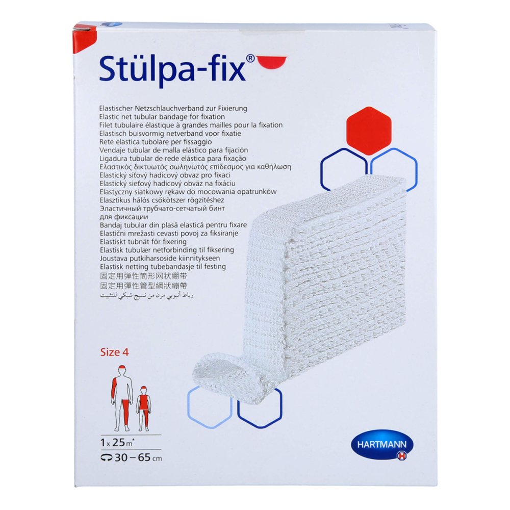 Docpharm GmbH Stülpa Fix Größe 4 Bein/fuß/kdr.rumpf 25 M Netzschl. 18268861
