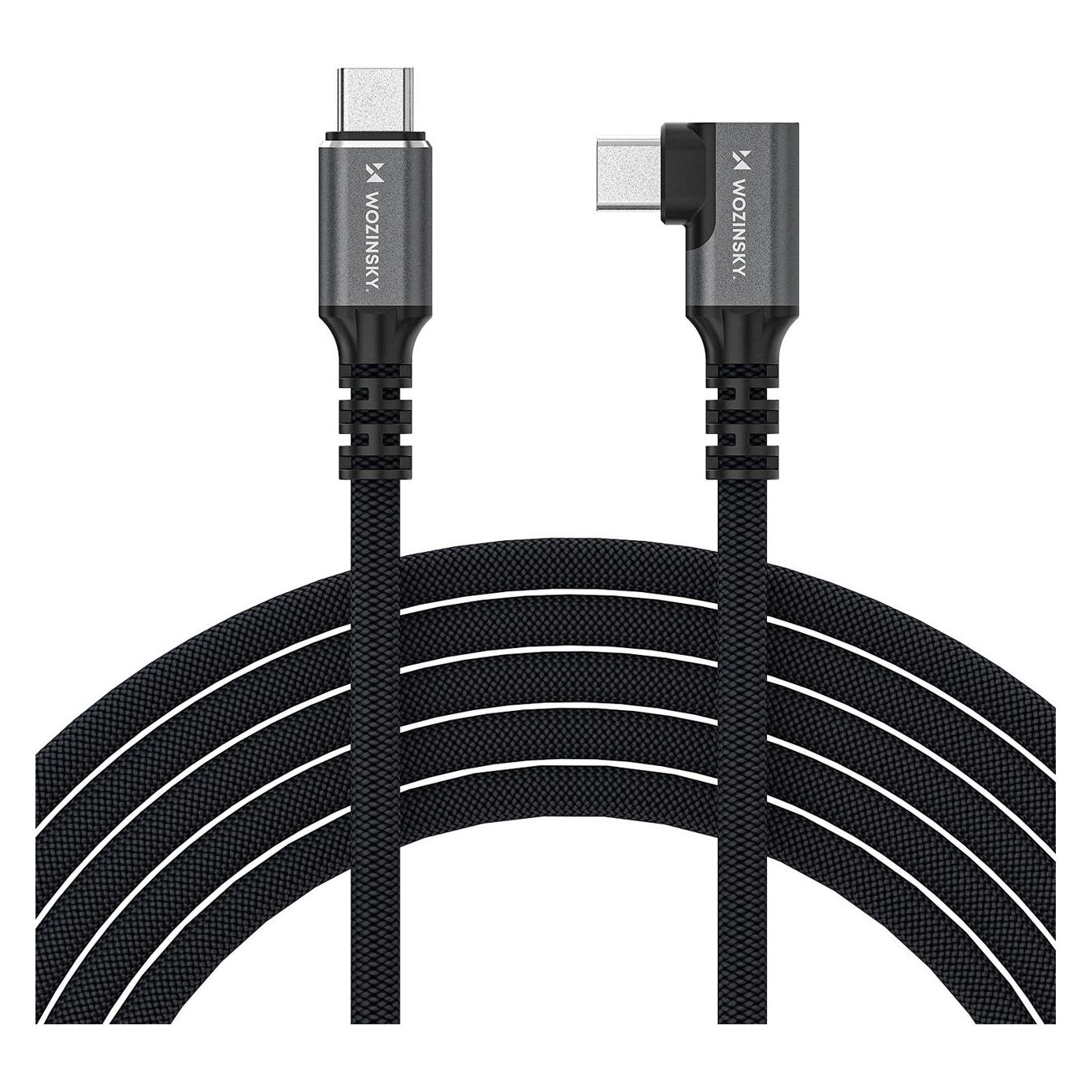 Wozinsky USB C - USB C (1 m, USB 4, 240 W) (5907769376696)