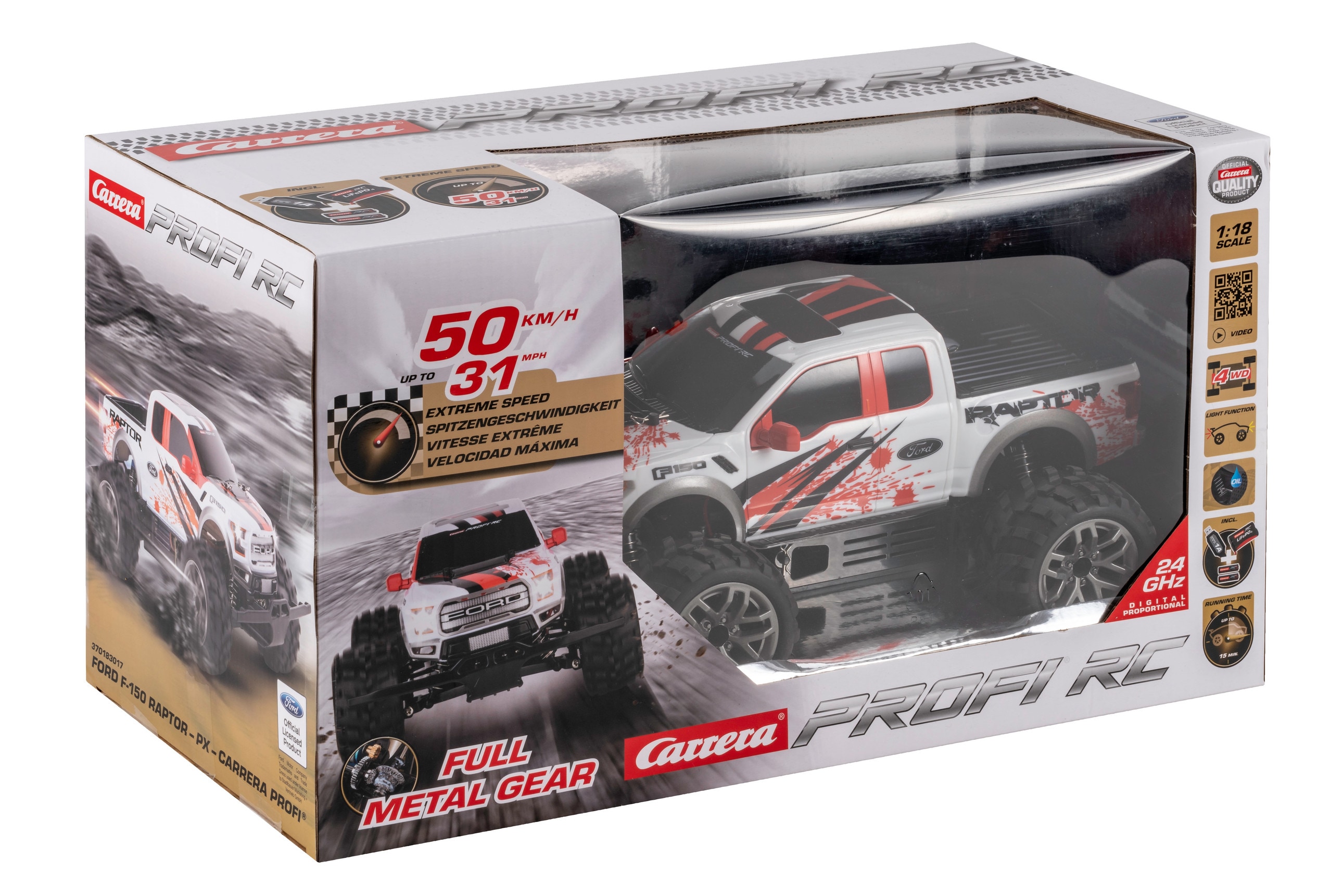 Carrera 2,4GHz Ford F-150 Raptor -PX- Carrera Profi RC