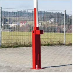 Moravia, Absperrung, COMPACT Systemschranke 5000 mm Mit Gegengewicht und Pendelstütze