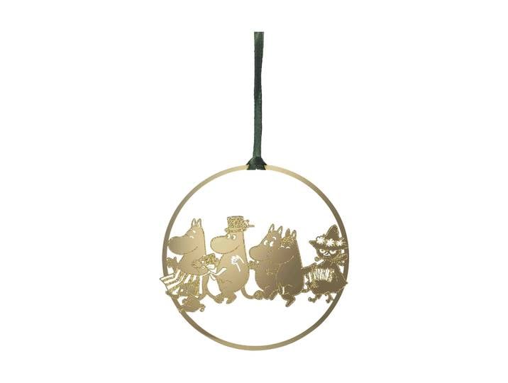 Pluto Design Suspension décorative Moominfamiljen Or
