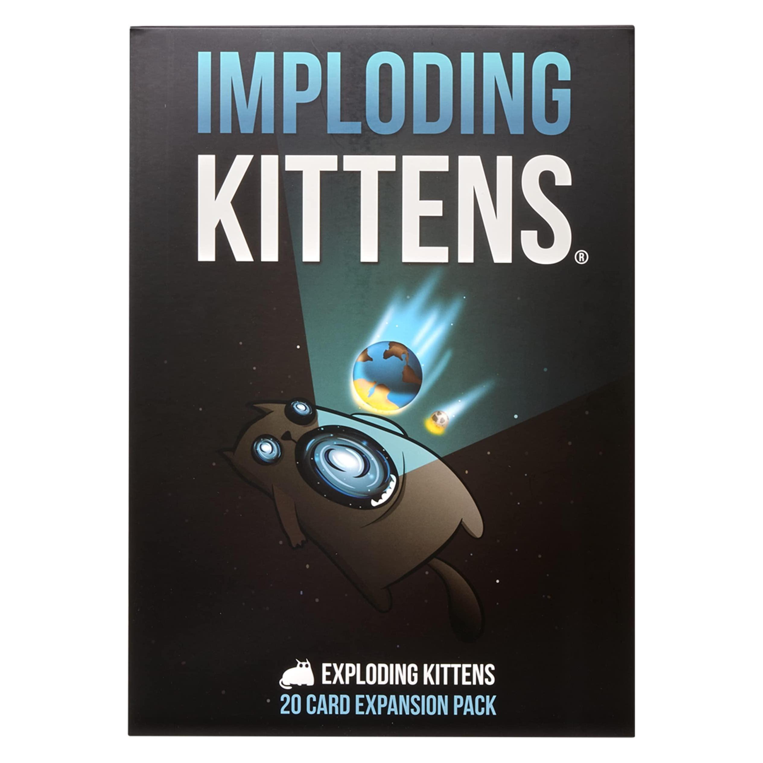 Enigma Imploding Kittens - Expansion to Exploding Kittens (Englisch, 2 - 6 Spieler) (EKGIMP1)