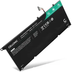 Cellonic Akku für Dell XPS 13 9360 (7800 mAh), Notebook Akku, Schwarz
