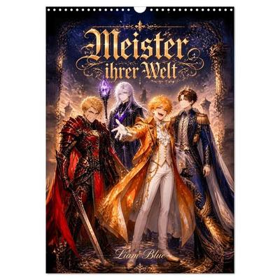 Meister ihrer Welt (Wandkalender 2027 DIN A3 hoch), CALVENDO Monatskalender