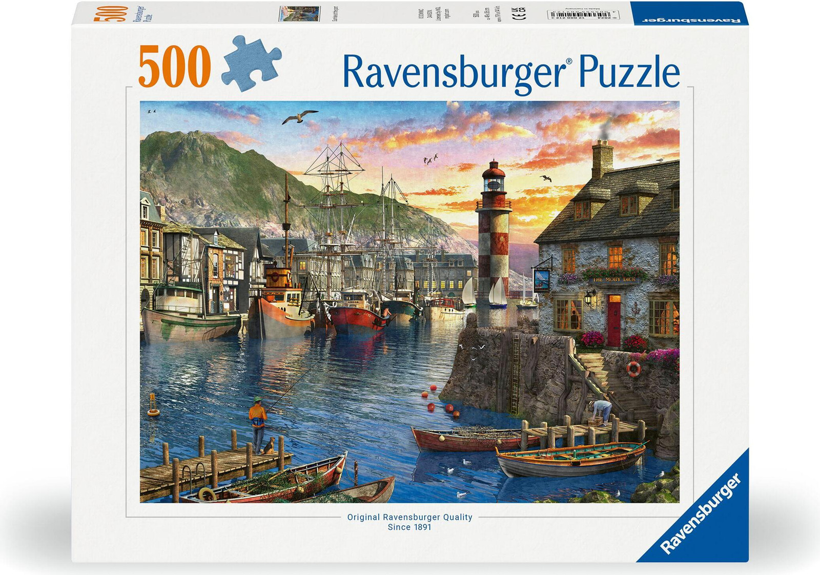 Ravensburger Puzzel Ochtends aan de haven