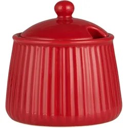 IB Laursen Zuckerschale Mynte Steingut, strawberry