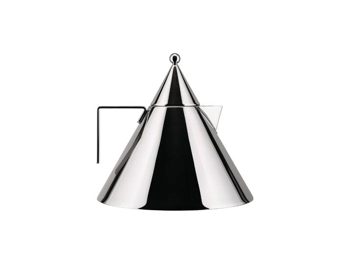 Alessi - Bouilloire Conica - Métal - Acier inoxydable 18, 10 - Designer Aldo Rossi