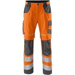 Kübler, Arbeitshose, Bundhose orange/anthrazit Gr. 102 (102)