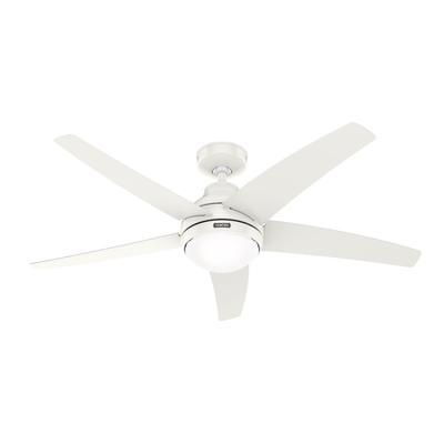 Hunter Deckenventilator Bernard Weiß mit Licht & Fernbedienung 132
