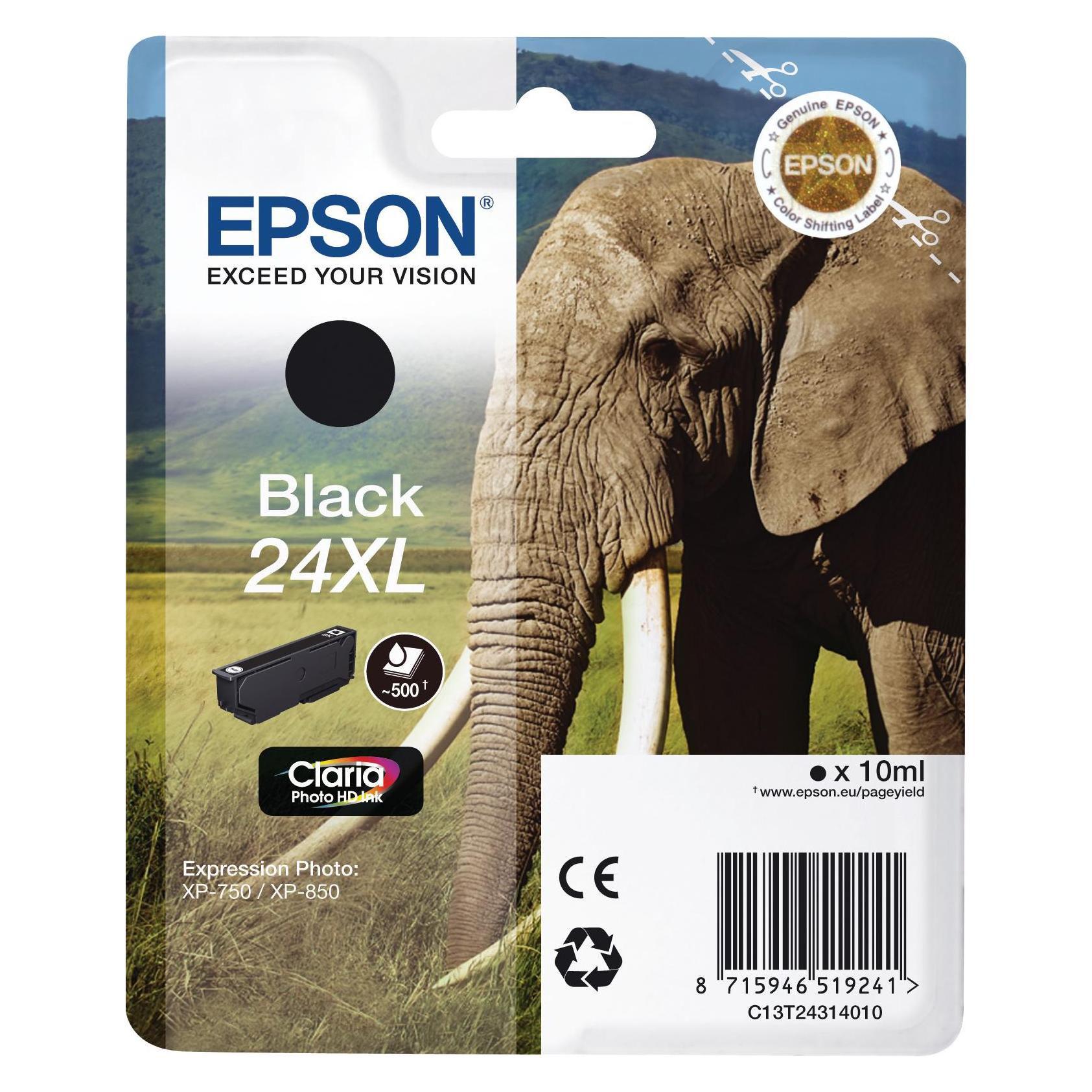 Epson 24XL Claria Photo HD (BK) (C13T24314010)