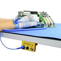 Antistat 066-0055 ESD-Handgelenkband Blau